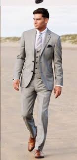 Junebug weddings' fashion report of the best men's suits, tuxedos and designer clothing for modern grooms and groomsmen from nordstrom. Mens Grey Suits For Weddings Dress Yy