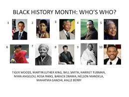 While the accomplishments of black americans should be celebrated all year long, february is the month when we focus on their i. Black History Month Quiz Teaching Resources