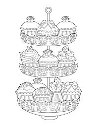 Elegant Tea Party Coloring Book Food Coloring Pages Coloring Books Coloring Pages For Grown Ups