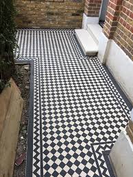 Black And White Restaurant Floor Tiles Black White Victorian Mosaic Tiles Pathway Victorian Mosaic Tile Victorian Tiles Victorian Hallway