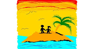 Island Drawing By Crystal Drawize Gallery The smurflings are a group of four young smurfs who are main characters of the smurfs cartoon show from season 5 to 8 (with only sassette and snappy appearing in season 9) and minor characters of the comic books. island drawing by crystal drawize