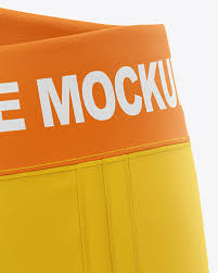 Download Women S Fitness Kit Mockup Backt Half Side View In Apparel Mockups On Yellow Images Object Mockups