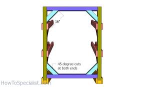 The spots that hold the kayaks should be wide. Kayak Rack Free Diy Plans Howtospecialist How To Build Step By Step Diy Plans