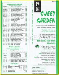 Great for growing in containers, or in the garden. Sweet Garden Restaurant In Queens Official Menus Photos