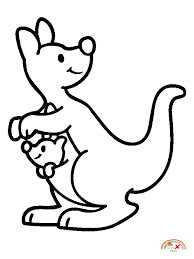 Celebrate mother's day, father's day. Kangaroo Mom And Baby Coloring Page Animal Coloring Picture It S Free And Printable Coloring Baby Coloring Pages Animal Pictures For Kids Coloring Pages