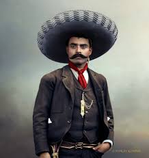 Emiliano zapata, en uno de sus campamentos del estado de morelos plano general en donde aparece el jefe de la revolución del sur, (foto: Emiliano Zapata Multicultural Mexico