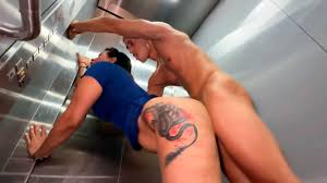 Big ass neighbor convinces me to fuck inside the elevator - Kylei Ellish &  Millan Rodriguez