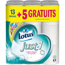 We did not find results for: Lotus Lotus Papier Toilette Blanc Just One Rouleau X13 5 Pas Cher A Prix Auchan