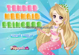 Online Play Tender Mermaid Princess Girls Game Free At Girlstopgames Co Uk In This Girls Game You Can Help Thi Princess Dress Up Mermaid Princess Cute Mermaid