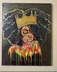 Pin By Store For On Art In 2020 Black Art Painting African Drawings Black Love Art
