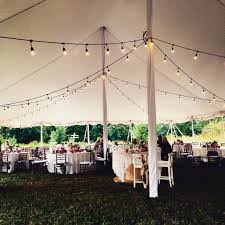 Tent Edison Bulb Lighting Edison Bulb Wedding Event Tent Tent Lighting