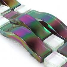 Fliesenfolie in angewählter größe und farbe zum überkleben alter, bad und überall, aus der mode gekommener fliesen und bordüren in küche, wo sie möchten. Fliesenbordure Mosafil Shop