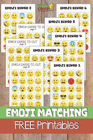Free Bingo Games To Play Now Free Emoji Bingo Game For Kids Bingo Games For Kids Emoji Bingo Bingo For Kids