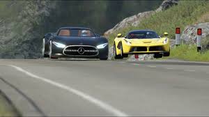 Mercedes Benz Vision Gt Vs Ferrari Laferrari At Highlands Ferrari Laferrari Ferrari Mercedes Benz