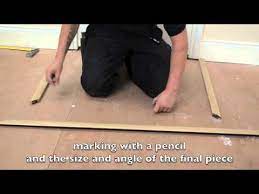The carpet comes in last on top of the acoustic underlayment. How To Fit A Matt Well Youtube