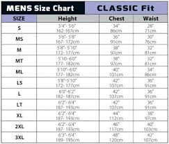 sizing charts surfworld bundoran