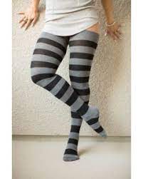 Extraordinarily Longer Striped Thigh High Socks Striped Thigh High Socks Thigh High Socks Sock Outfits