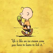Peanuts On Twitter Life Is Like An Ice Cream Cone Http T Co Mn7n3rtwve Twitter