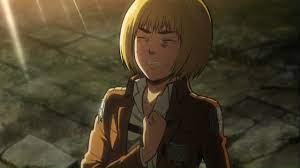 One of the many things i love about attack on titan is how the female characters are portrayed in the story. Armin Arlert S Epic Salute Hd Youtube