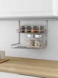 Soporte De Botes Y Especias Para Sobrencimera En 2020 Botes De Cocina Encimeras De Cocina Botiquin Para Bano