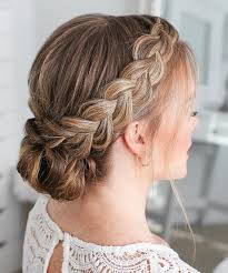 Half up long wavy style for formal hair. 45 Pretty Braided Hairstyles For 2020 Looking Absolutely Stunning