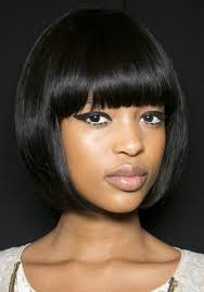 These medium length side bangs create the shape and texture of. Bang Hairstyles 5 Reasons To Get A Fringe Elle Canada