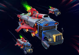 Is this the battle bus *looks outside* yes this is the battle bus then that means i am in a game, so this people are real people around the world. How To Drive Fortnite S Battle Bus Towards Galactus For Nexus War Event Charlie Intel