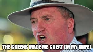 Every episode joyce volunteers for the painting gardening birdwatching choir club and by the end most (if not all) the. Image Tagged In Greens Barnaby Joyce Imgflip