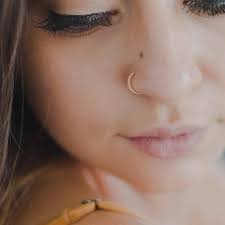 Twisted Nose Ring Small 21g Hoop Nose Ring Cartilage Braid Wire Rook Snug Fit Hoop Helix Cuff Hoop Nose Piercing Gold Twisted Rope Hoop Nose Rings Hoop Nose Ring Nose Piercing