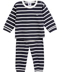 Adorable Pyjama Raye Marine Pour Bebes Par Petit Bateau Petit Bateau Fr Emilea Be