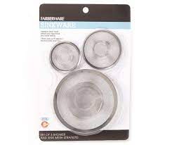 We offer a wide range of products at affordable prices. Farberware Mesh Shower Sink Strainers 3 Pack Big Lots