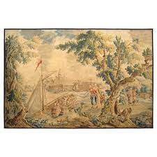 late 17th century french aubusson tapestry from a unique collection of antique and modern tapestries at https modern tapestries tapestry rustic tapestries