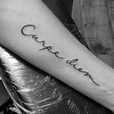 Carpe noctem tattoo and art added a new photo to the album: Carpe Diem Tattoo Design Small Meaningful Tattoos Meaningful Tattoos Crayon
