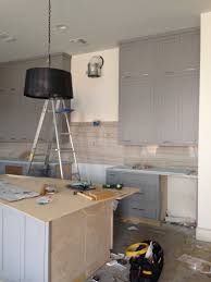 Custom Kitchen Cabinets Benjamin Moore Storm Benjamin Moore Kitchen Custom Kitchen Cabinets Kitchen Colour Schemes