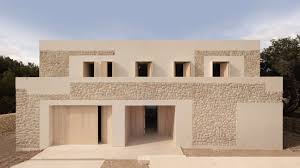 Small, efficient house plans make up the basic construction of tiny homes. Nomo Studio Clads Stone House In Menorca With Limestone From Its Site