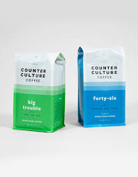 Bag, but it really depends on how much you use of the coffee each time you brew. Coffee Forty Six Big Trouble Counter Culture 12 Oz Sold Together Poster House