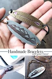 Diy Bracelets Using Leather And Your Cricut 100 Directions Watch rachel walk you through this easy to follow tutorial. diy bracelets using leather and your