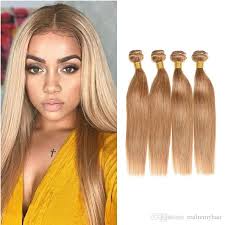 Click here to see 35 celebs wearing varying shades of the color. Brazilian 27 Honey Blonde Human Hair 4 Bundles Deals Colored Brazilian Straight Virgin Hair Weave Cheap Brazilian Blonde Hair Extensions Human Hair Weave Styles Blonde Human Hair Weave From Realremyhair 36 19 Dhgate Com