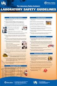 Every type of safety poster is important and you should strive for a healthy mix throughout your facility. Lab Safety Guidelines Poster Lab Safety Institute
