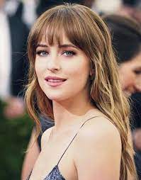 Pin By E Bastas On Dakota Long Hair With Bangs Long Hair Styles Hair Styles