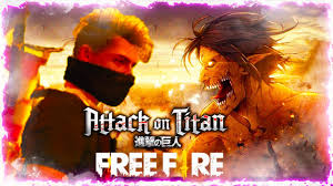 To be the last survivor is the only goal. Free Fire X Attack On Titan Youtube