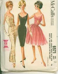 1962 Mad Men Cocktail Dress Cocktail Dress Patterns Vintage Dress Patterns Sweetheart Evening Dress