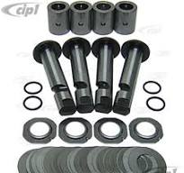 C24-111-498-051-AGR - 111498051A - GERMAN FEBI - LINK PIN REPAIR KIT (4  LINK PINS / BUSHINGS / 32 SHIMS) BEETLE 46-65 / GHIA 56-65 - DOES BOTH  SIDES - ...