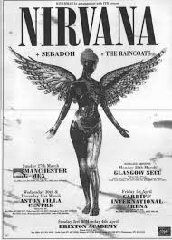 Pin By Dominika Gusmann On Images Nirvana Poster Music Poster Rock Band Posters