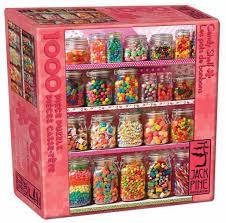 Find candy & treat jigsaw puzzles at seriouspuzzles.com. Candy Shelf Jigsaw Puzzle 1000 Piece Cobble Hill Puzzle Company