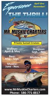 Steelhead fishing has been strange fall 2018. Lake St Clair Guide Magazine Mr Muskie Charters Charters Cruises Only No Independent Boat Rentals St Clair Shores