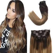 If you are not similar with hair extensions, please ask before buying, how they work, how much hair is needed etc. Googoo Clip In Hair Extensions 120g 7pcs Dark Brown To Light Brown And Ash Blonde Clip In Human Hair Extensions Remy Natural Hair Extensions Clip In Double Weft 16inch Buy Online In