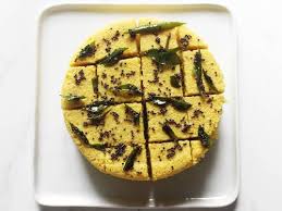 Cool dhoklas completely and cut into small square pieces or diamond shapes. Khaman Dhokla Recipe Soft Spongy Swasthi S Recipes