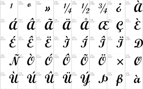 Sitede ki tüm fontlar ve yazı şekilleri ücretsizdir. Script Mt Std Font Free For Personal