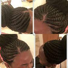 Ghana Braids Into Bun Hair Trends Ghana Braids Hype Hair